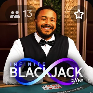 Infinite Blackjack — كازينو Parimatch مباشر